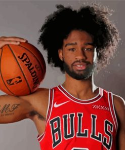 Coby White Professional Basketball Player Paint By Numbers