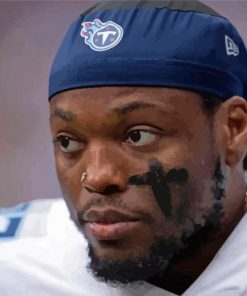 Derrick Henry American Football Player Paint By Numbers