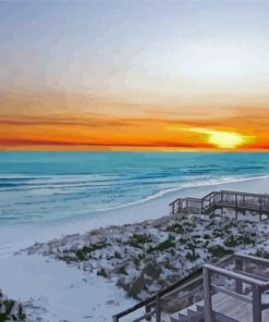 Destin Florida At Sunset Paint By Numbers