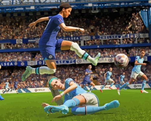 Fifa 23 Video Game Paint By Numbers