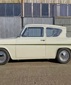 Ford Anglia Paint By Numbers