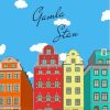 Gamla Stan Stockholm Poster Paint By Numbers