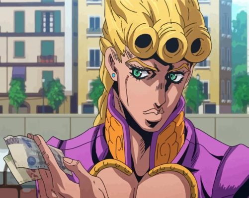 Giorno Giovanna Paint By Numbers