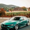 Green BMW F80 M3 Car Paint By Numbers