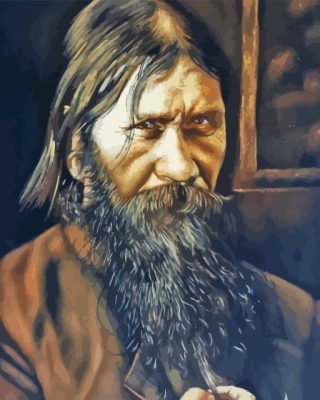 Grigori Rasputin Art Paint By Numbers