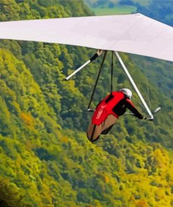 Hang Gliding Air Sport Paint By Numbers