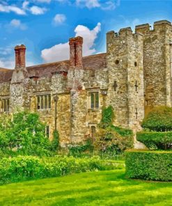 Hever Castle In Kent England Paint By Numbers