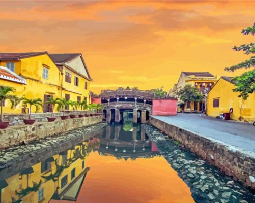 Hoi An Vietnam Paint By Numbers