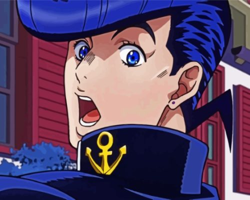 Josuke Higashikata Paint By Numbers