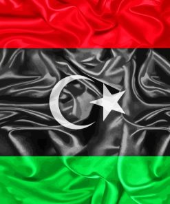 Libya Flag Paint By Numbers