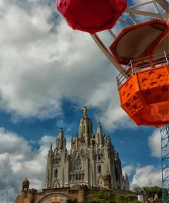 Mount Tibidabo View Paint By Numbers