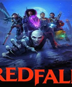 Redfall Video Game Paint By Numbers