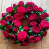 Rose Wreath Paint By Numbers