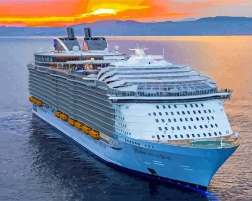 Royal Caribbean In The Sea Paint By Numbers