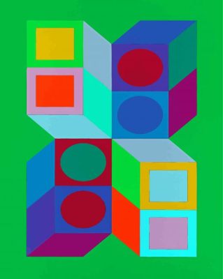 Sonora Do By Vasarely Paint By Numbers