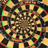 Spiral Dart Board Paint By Numbers