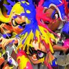 Splatoon 3 Shooter Video Game Paint By Numbers