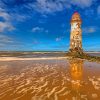 Talacre Lighthouse North Coast Wales Paint By Numbers