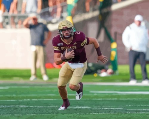 Texas State Bobcats Player Paint By Numbers