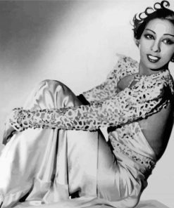 The Dancer Josephine Baker Paint By Numbers