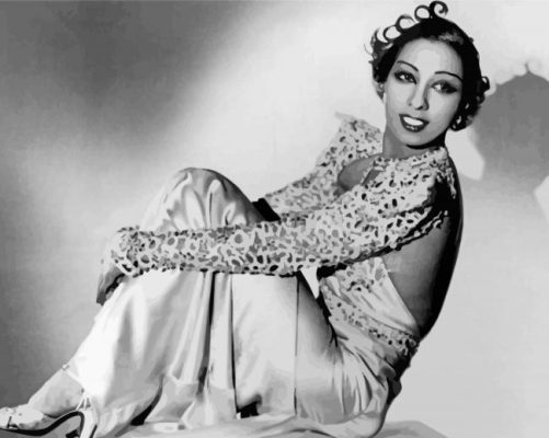 The Dancer Josephine Baker Paint By Numbers