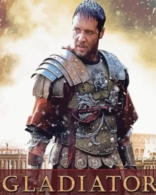 The Gladiator Movie Paint By Numbers