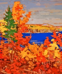 Tom Thomson Autumn Foliage Paint By Numbers