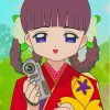 Tomoyo Cardcaptor Sakura Anime Paint By Numbers