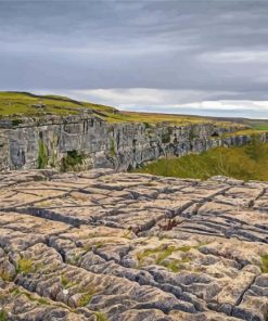 UK Malham Cove Paint By Numbers