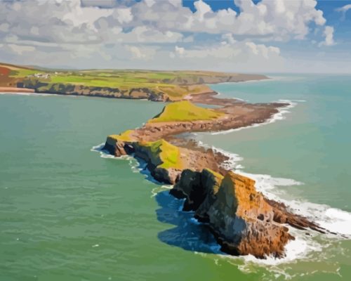 UK Worms Head Paint By Numbers