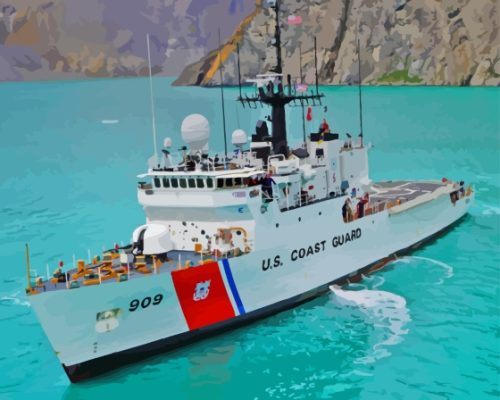 US Coast Guard Paint By Numbers