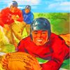 Vintage 1945 Football Paint By Numbers