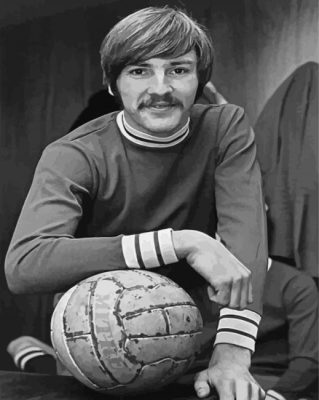 Young Steve Heighway Paint By Numbers