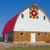 Aesthetic Barn With Quilt Paint By Numbers