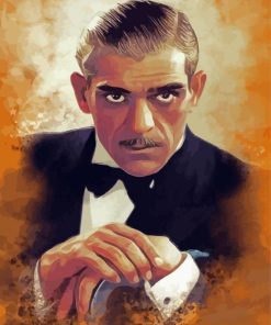 Aesthetic Boris Karloff Paint By Numbers