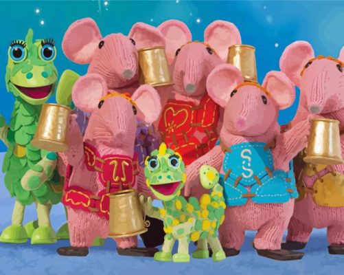 Aesthetic Clangers Paint By Numbers