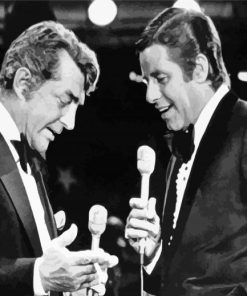 Aesthetic Dean Martin And Jerry Lewis Paint By Numbers