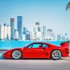 Aesthetic Ferrari F40 Paint By Numbers