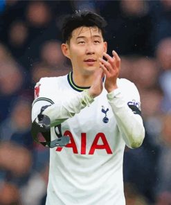 Aesthetic Son Heung Min Paint By Numbers