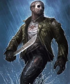 Aesthetic Jason Voorhees Friday The 13th Paint By Numbers