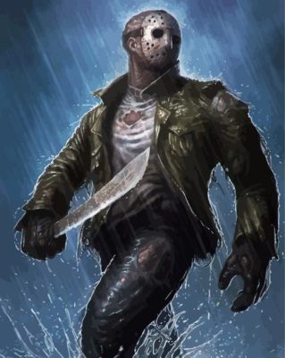 Aesthetic Jason Voorhees Friday The 13th Paint By Numbers