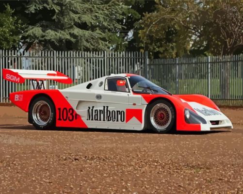 Aesthetic Marlboro Racing Paint By Numbers