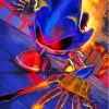 Aesthetic Metal Sonic Paint By Numbers