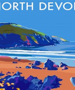 Aesthetic North Devon Paint By Numbers