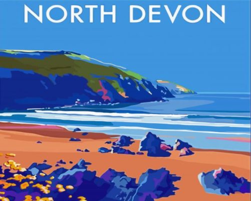 Aesthetic North Devon Paint By Numbers