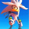 Aesthetic Silver The Hedgehog Paint By Numbers