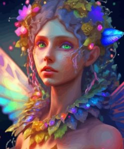 Aesthetic Fairy Paint By Numbers