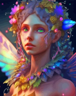 Aesthetic Fairy Paint By Numbers