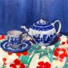 Aesthetic Impressionist Teapot Paint By Numbers