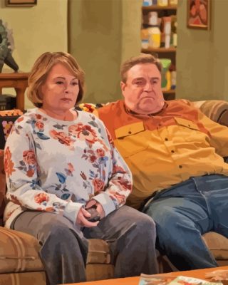 Aesthetic Roseanne Characters Paint By Numbers